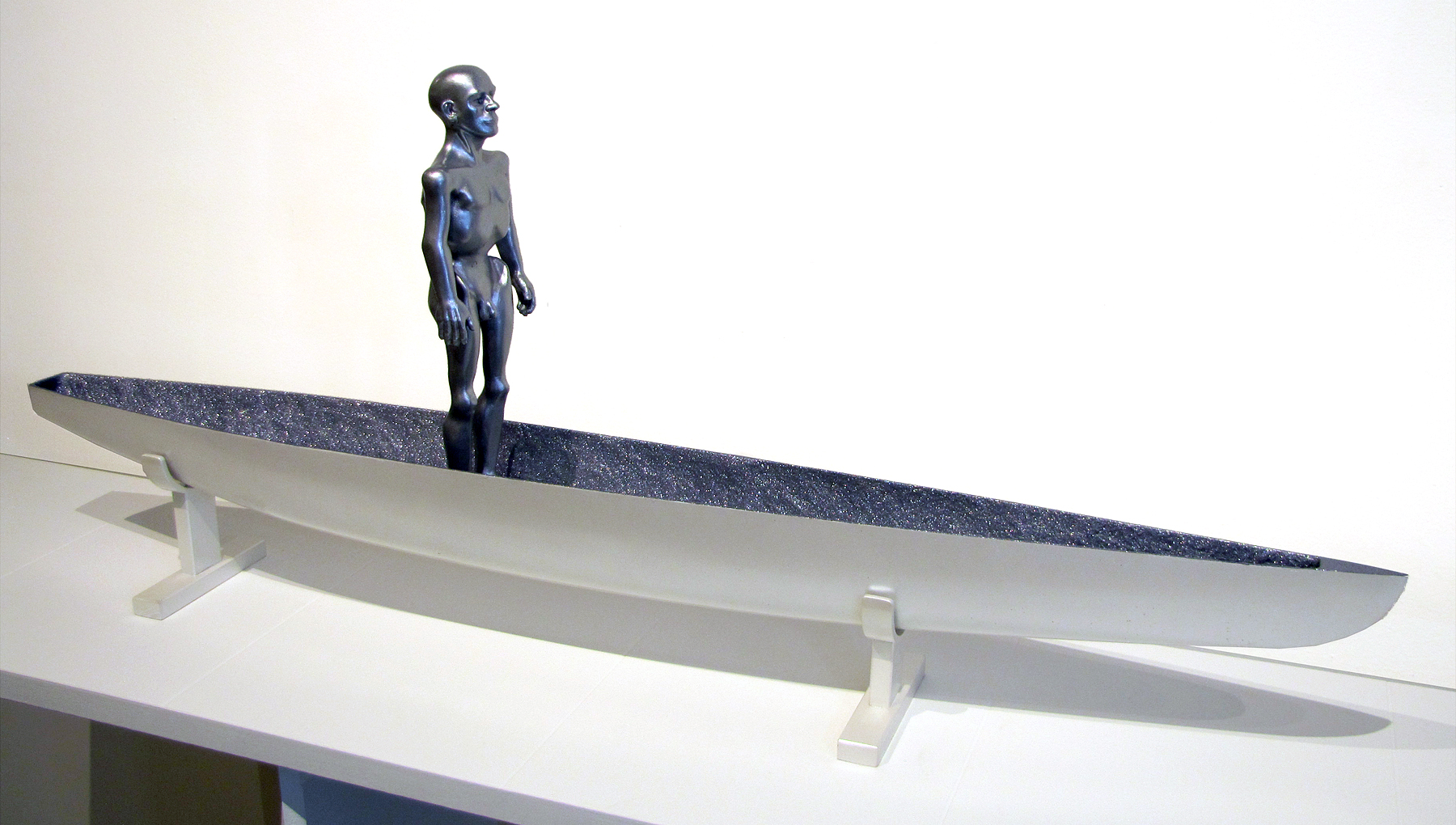  © 2018 Kim Lindaberry •  Resin, 6” x 53”x 17” •• ref #64