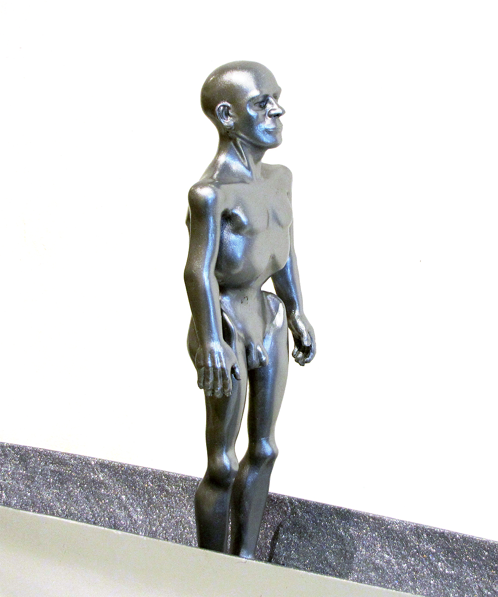  © 2018 Kim Lindaberry •  Resin, 6” x 53”x 17” •• ref #64