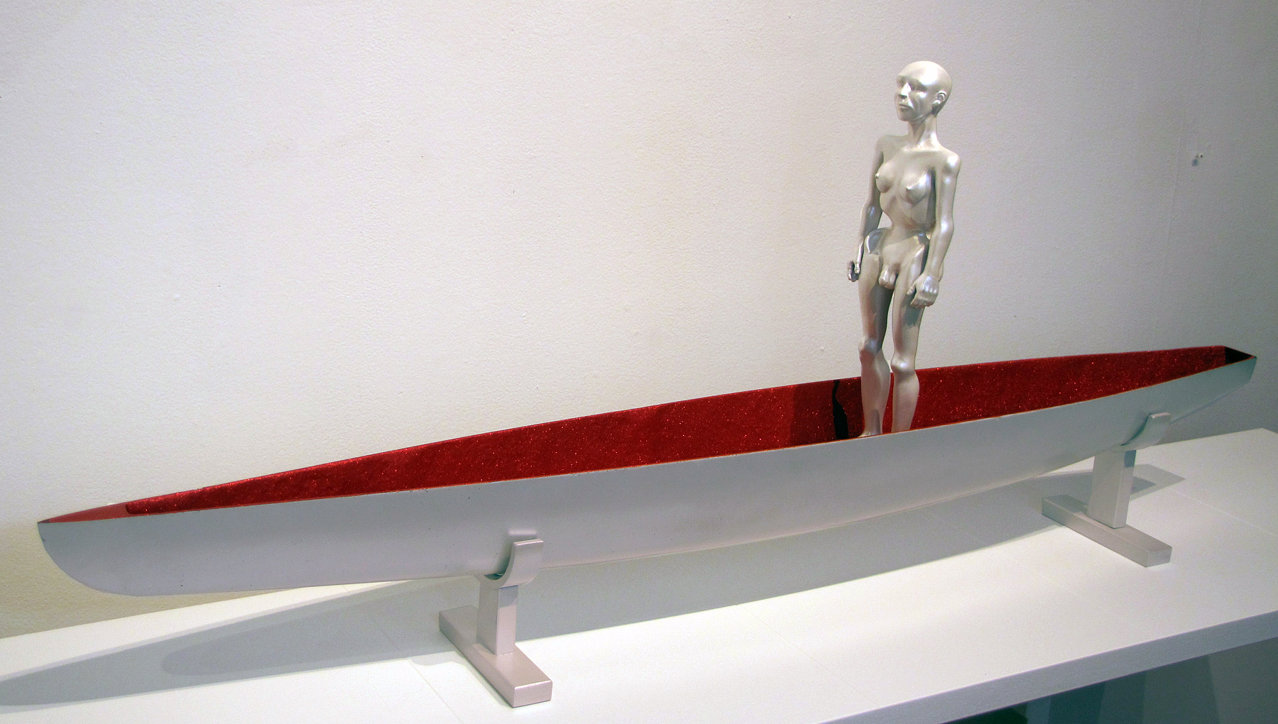  © 2018 Kim Lindaberry •  Resin, 6” x 53”x 17” •• ref #68