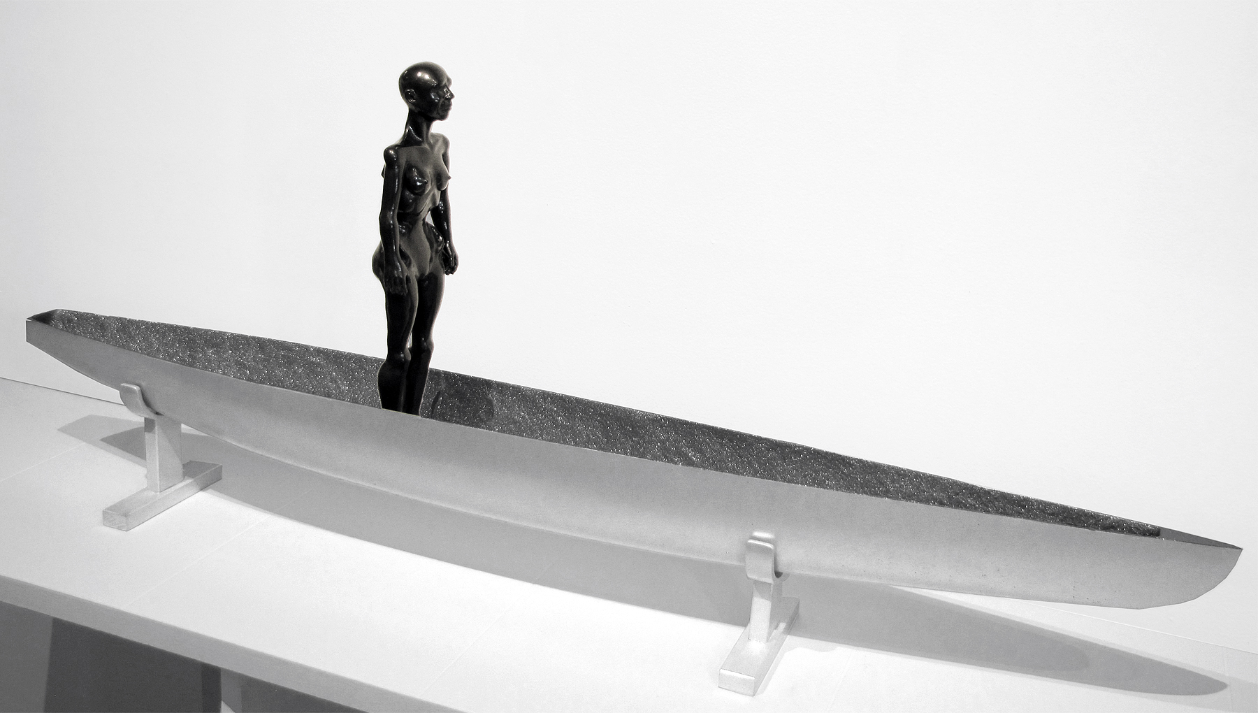  © 2018 Kim Lindaberry •  Resin, 6” x 53”x 17” •• ref #69