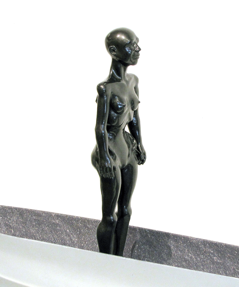  © 2018 Kim Lindaberry •  Resin, 6” x 53”x 17” •• ref #69