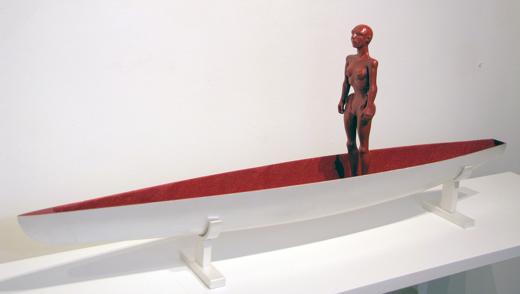  © 2018 Kim Lindaberry •  Resin, 6” x 53”x 17” •• ref #70